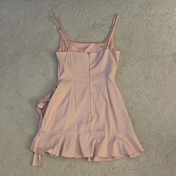Princess Polly Cottage Hill Mini Dress Blush Pink Size 4 - Picture 3 of 4